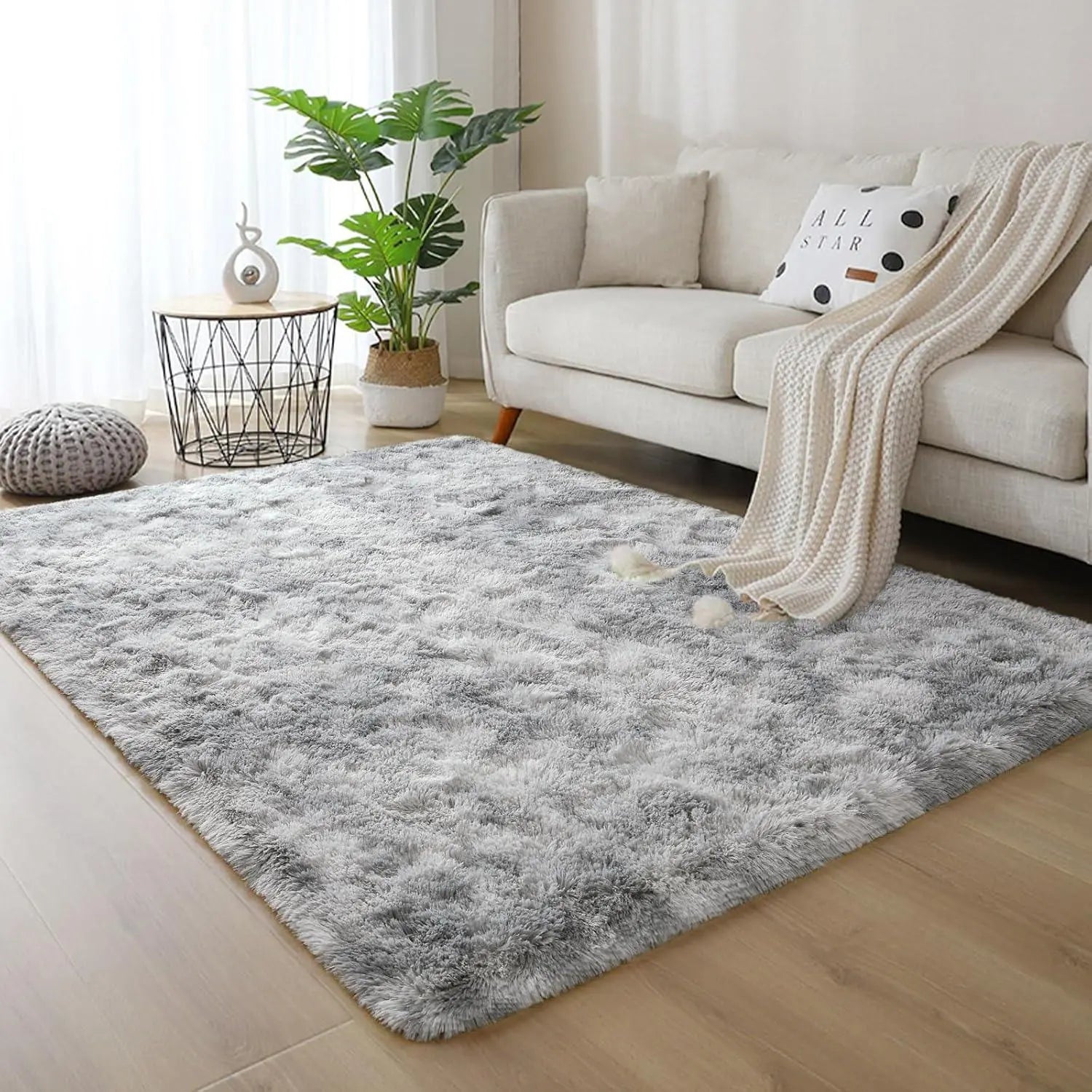 Goodinary® Anti Slip Velvet Tie Dye Carpet Goodinary