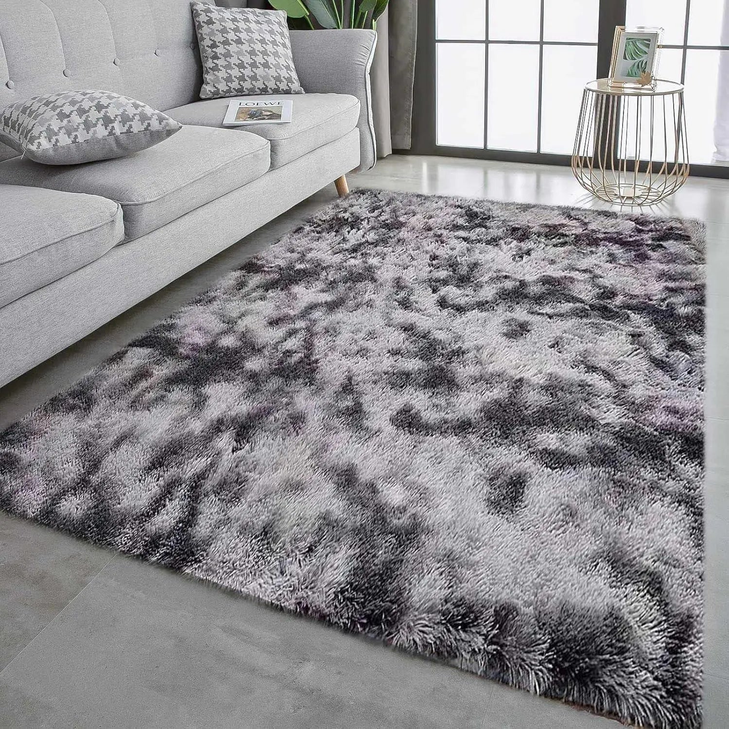 Goodinary® Anti Slip Velvet Tie Dye Carpet Goodinary