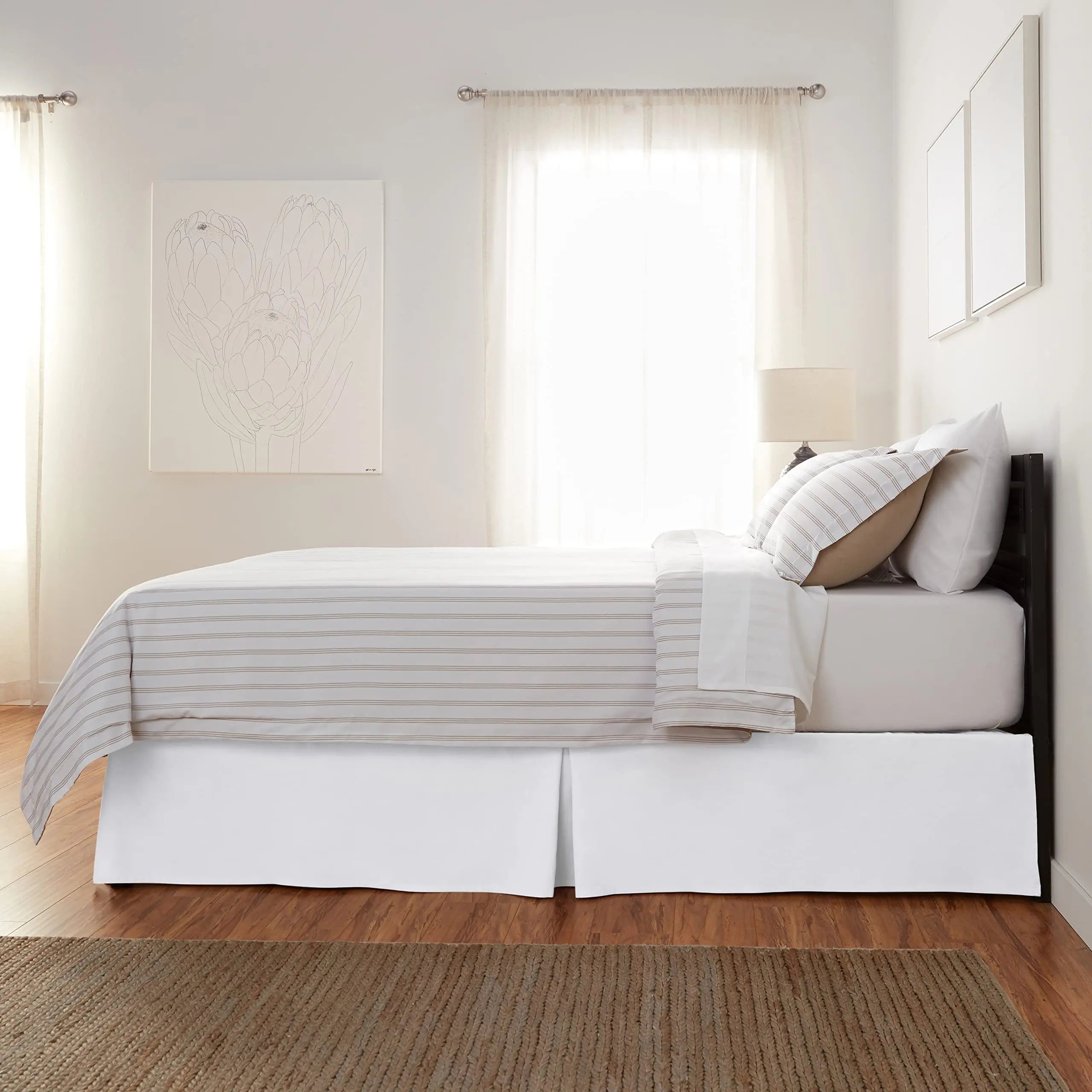 Goodinary® Classic Euro Bed Skirt - Goodinary