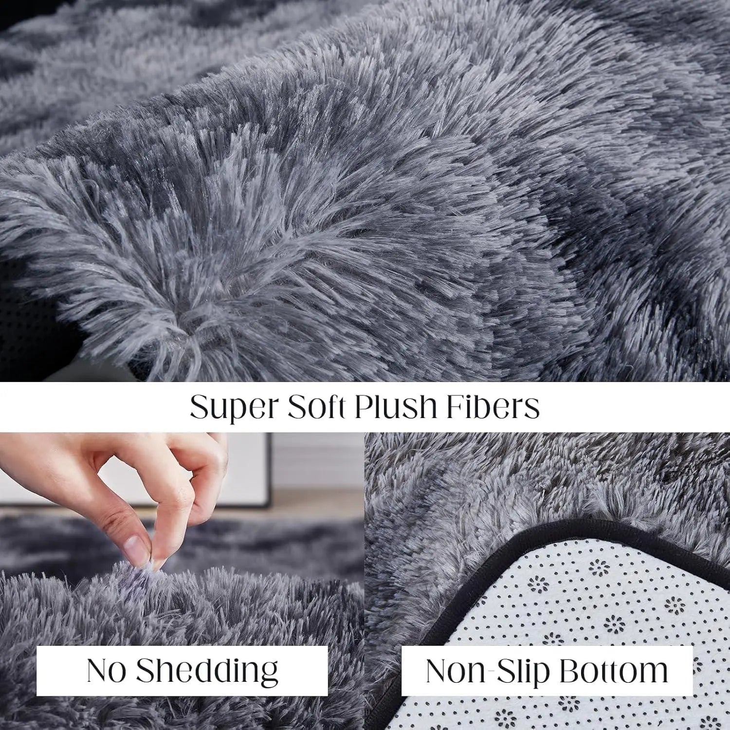 Goodinary® Anti Slip Velvet Tie Dye Carpet Goodinary