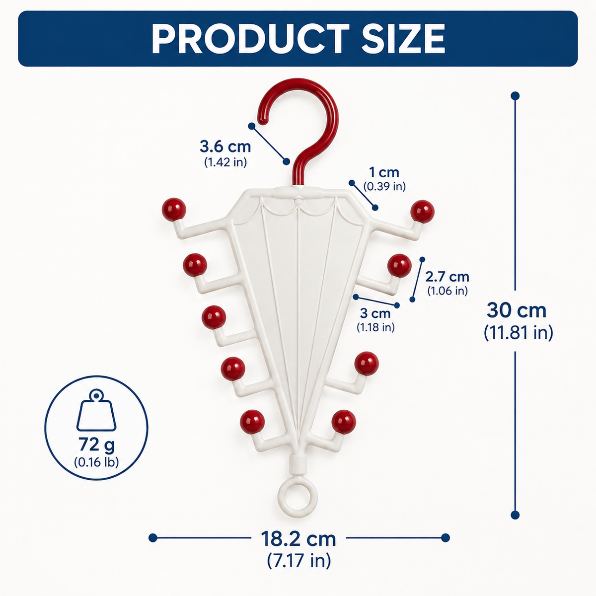 Goodinary® Double Sided Clothes Hanger