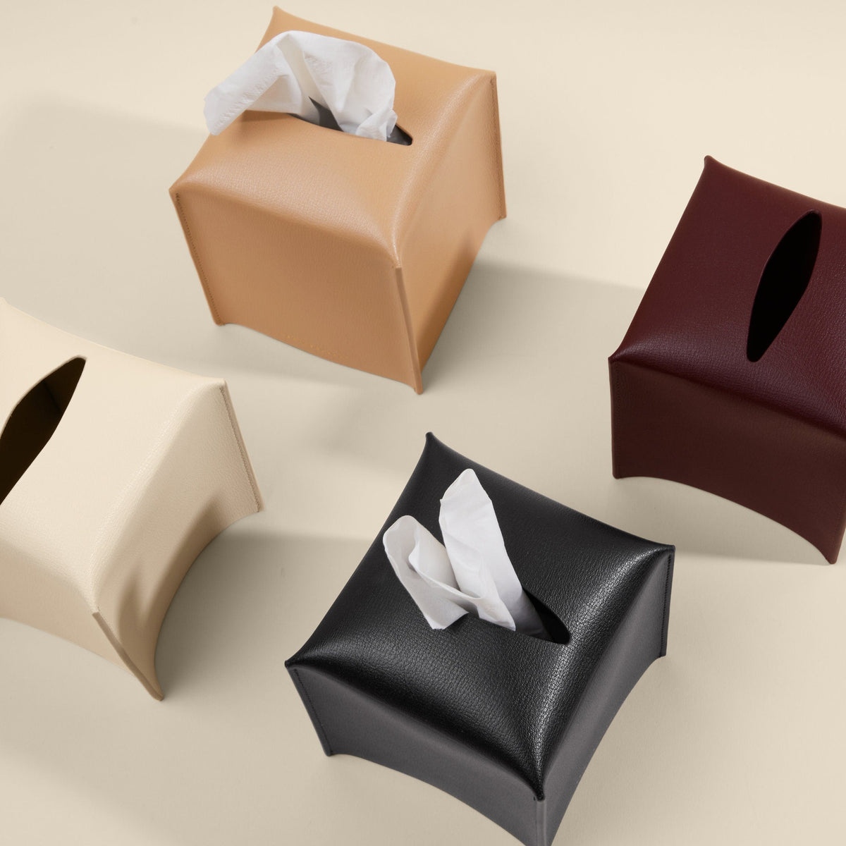 Office Object™ Leather Tissue Holder