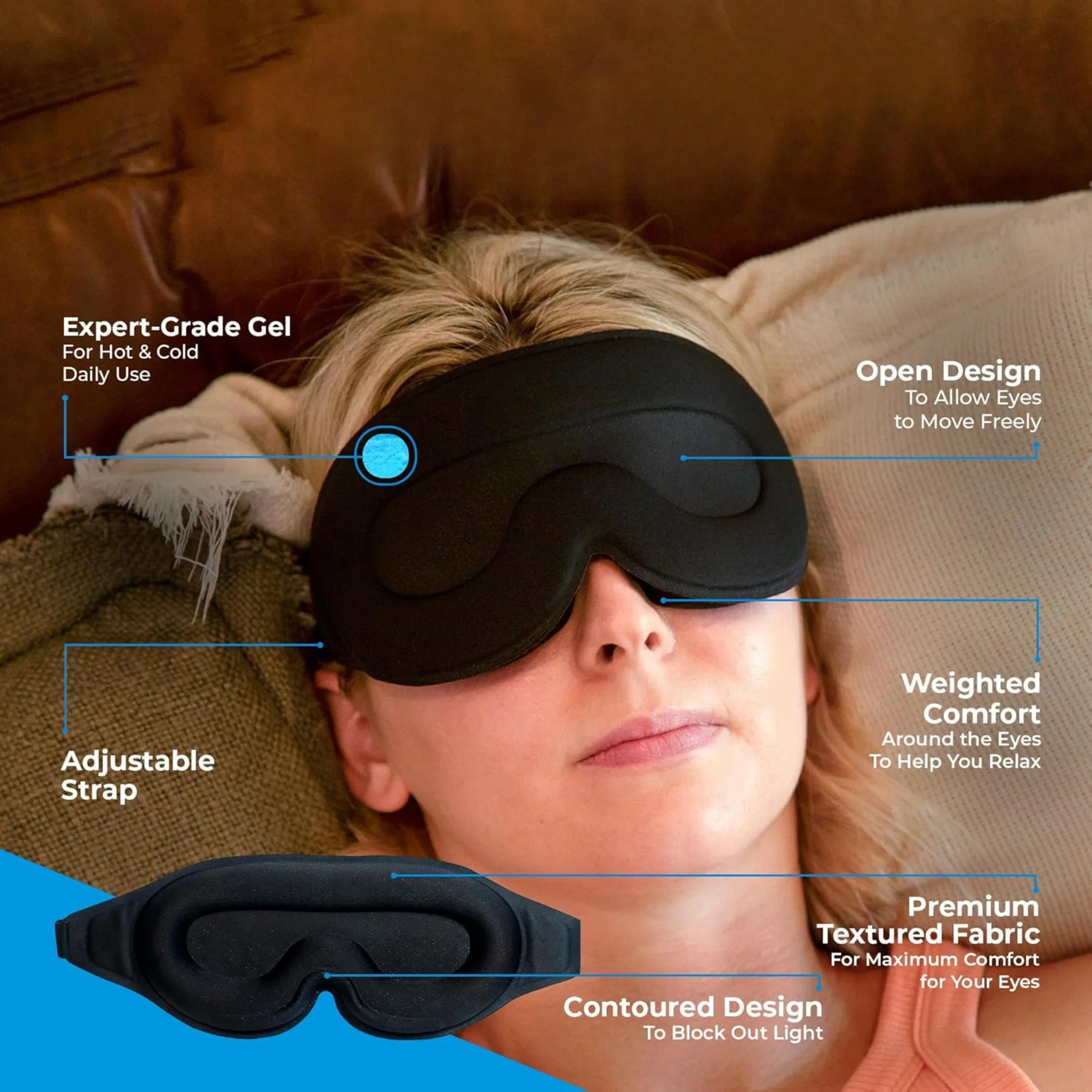 Goodinary® Cooling Gel Sleep Mask