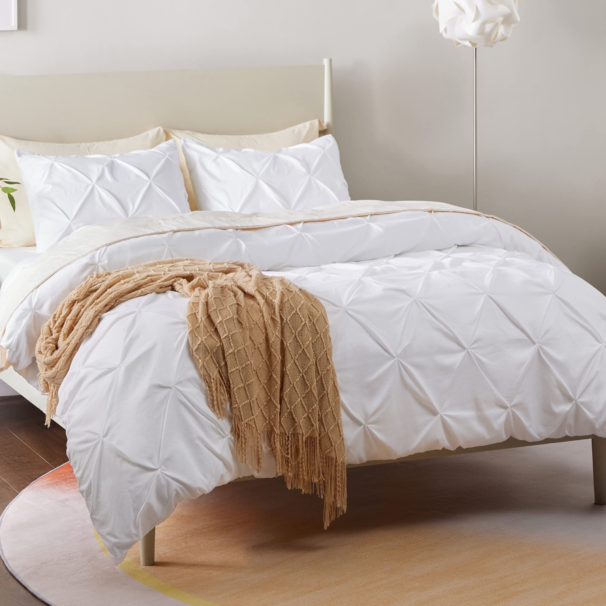 Goodinary® Linens Pinch Pleated Duvet Cover Set