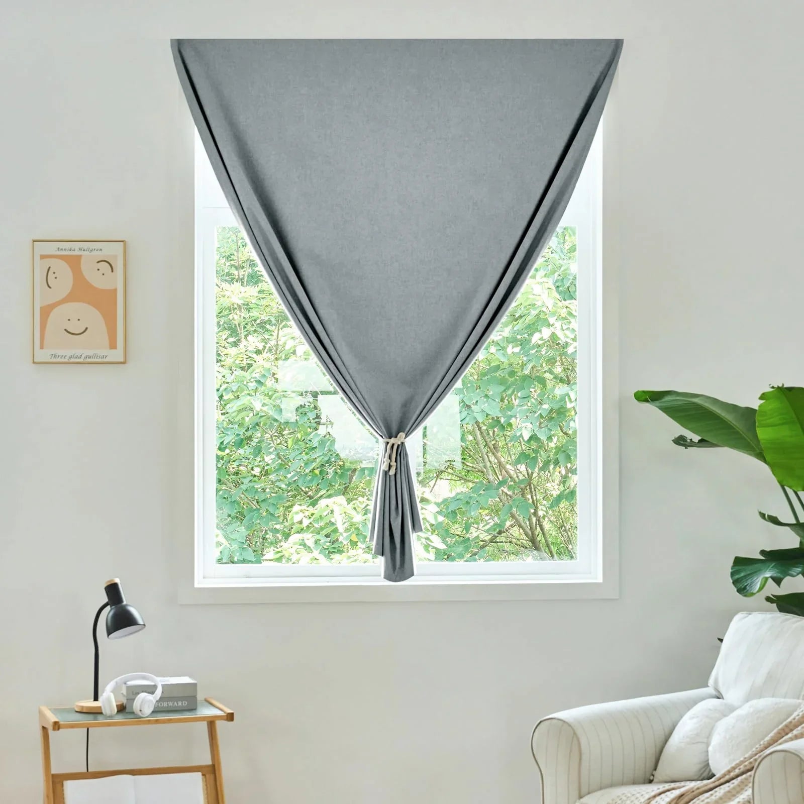 Goodinary® Self-Stick Semi-Blackout Curtains