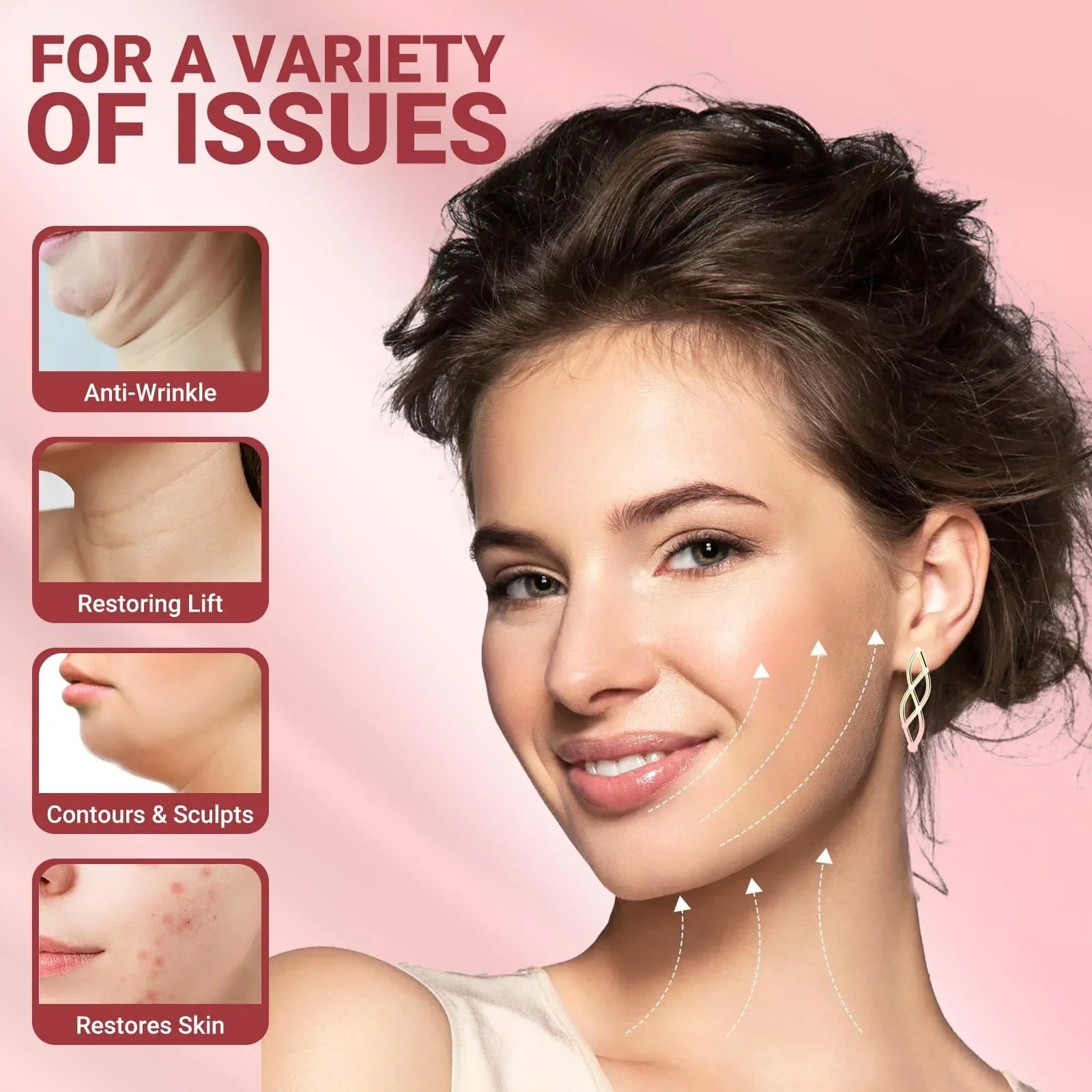 Goodinary® Reusable V-Line Lifting Adjustable Support Strap