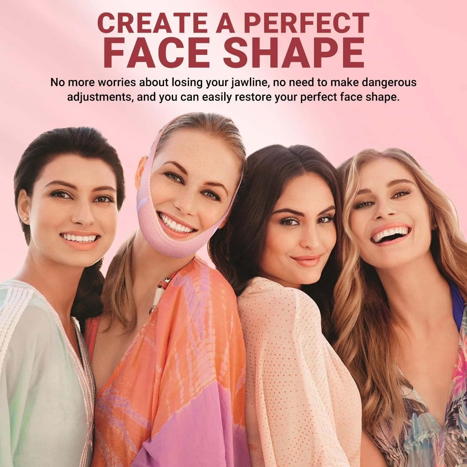 Goodinary® Reusable V-Line Lifting Adjustable Support Strap