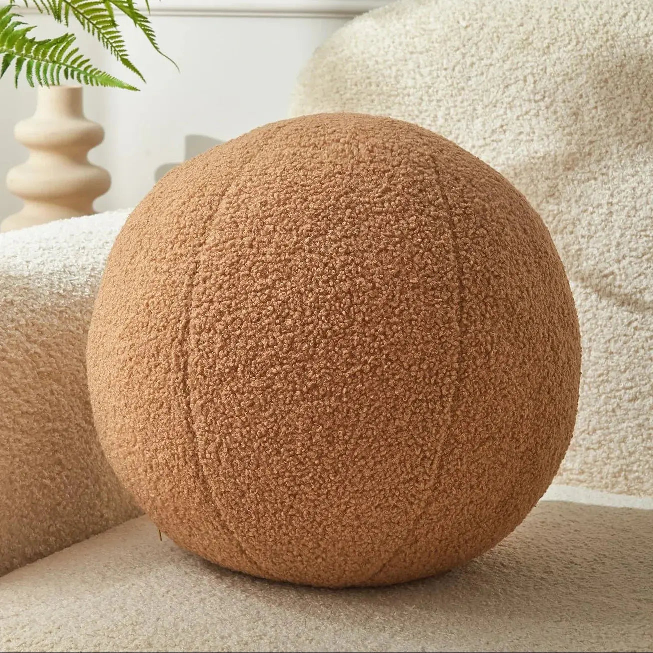 Goodinary® Round Ball Decorative Pillow Minimalist Cushion Goodinary