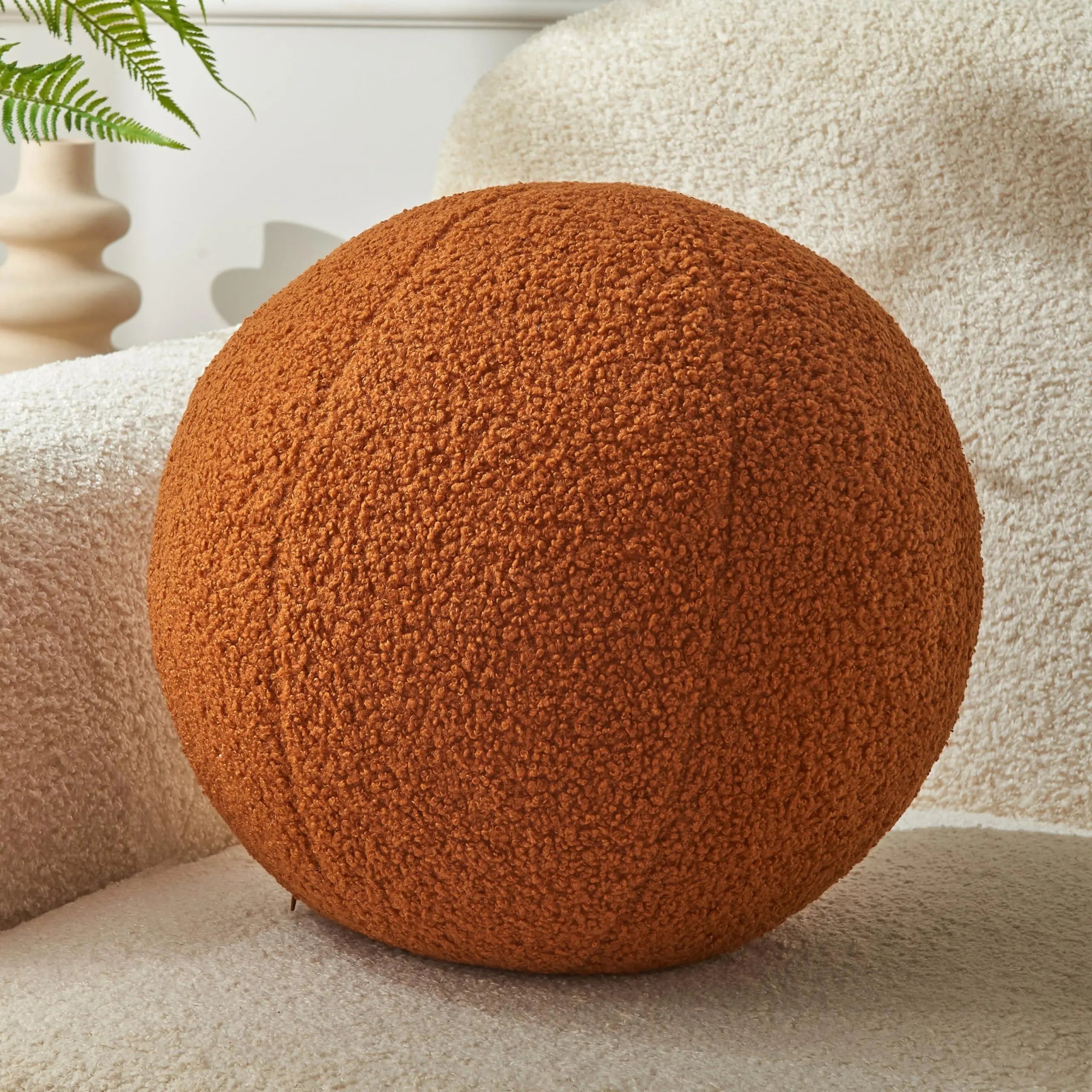 Goodinary® Round Ball Decorative Pillow Minimalist Cushion Goodinary