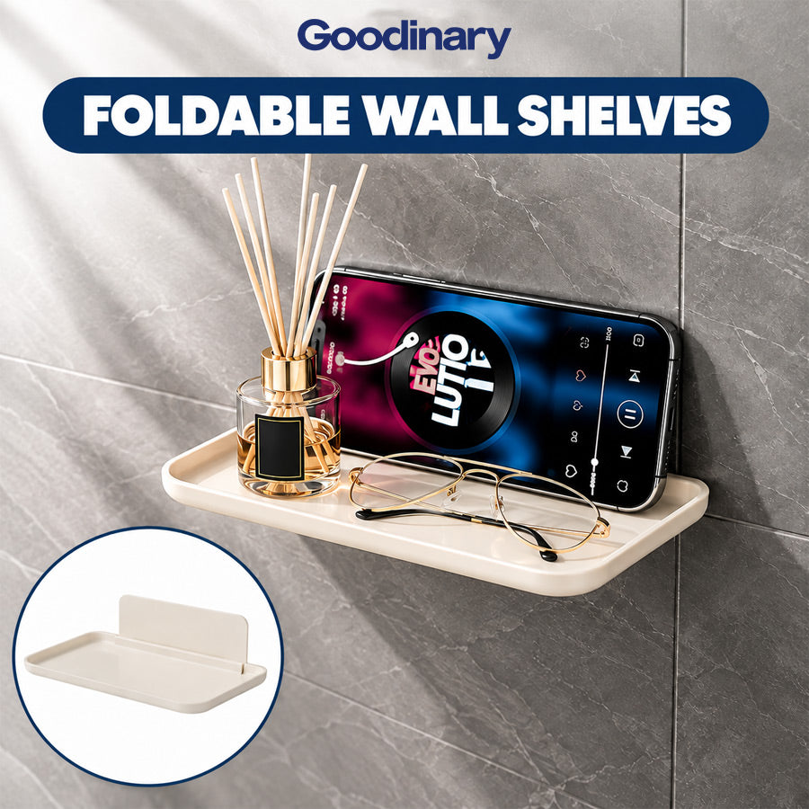 Goodinary® Foldable Wall Shelves (2 Pcs)