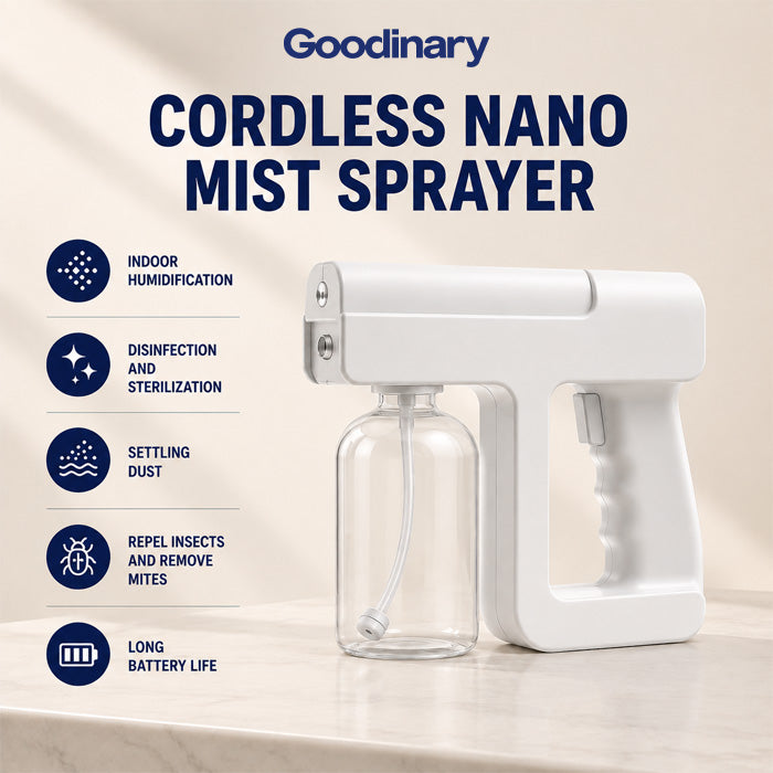 Goodinary® Cordless Nano Mist Sprayer