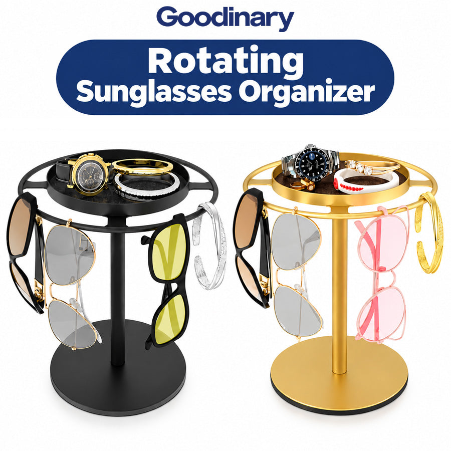 Goodinary® Rotating Sunglasses Organizer