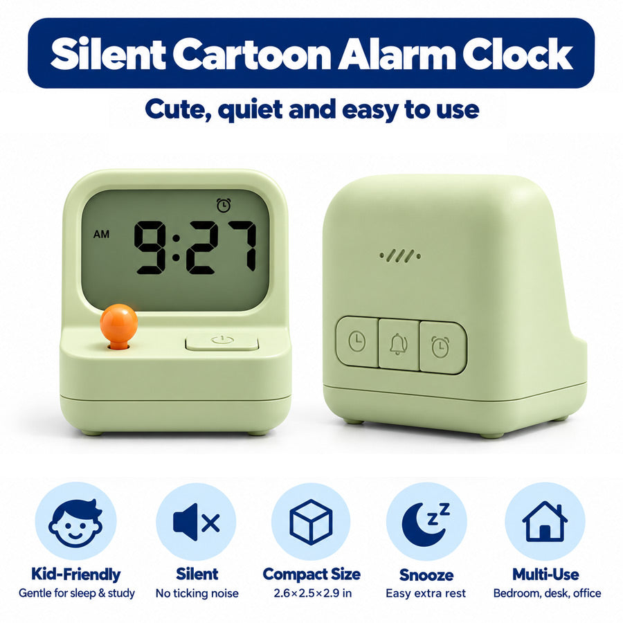 Goodinary® Cartoon Alarm Clock
