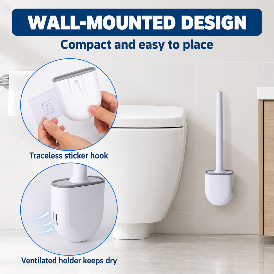 Goodinary® Silicone Toilet Brush