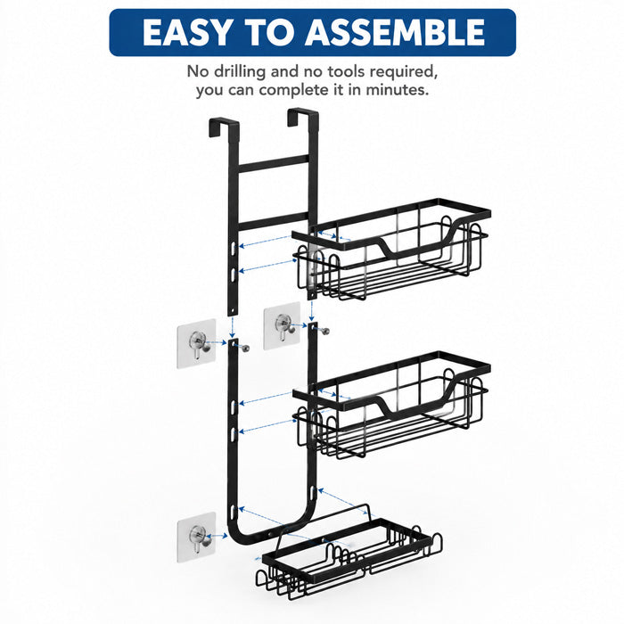 Goodinary® 3 Tier Shower Caddy