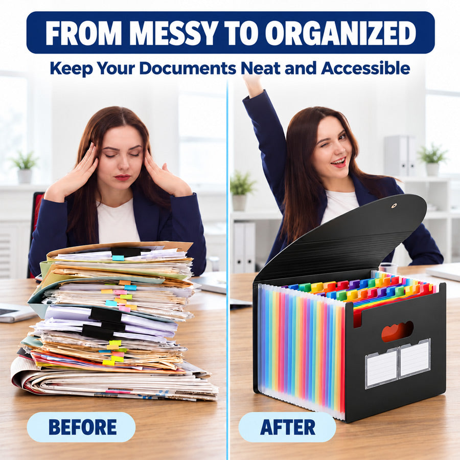 Goodinary® Expanding File Folder