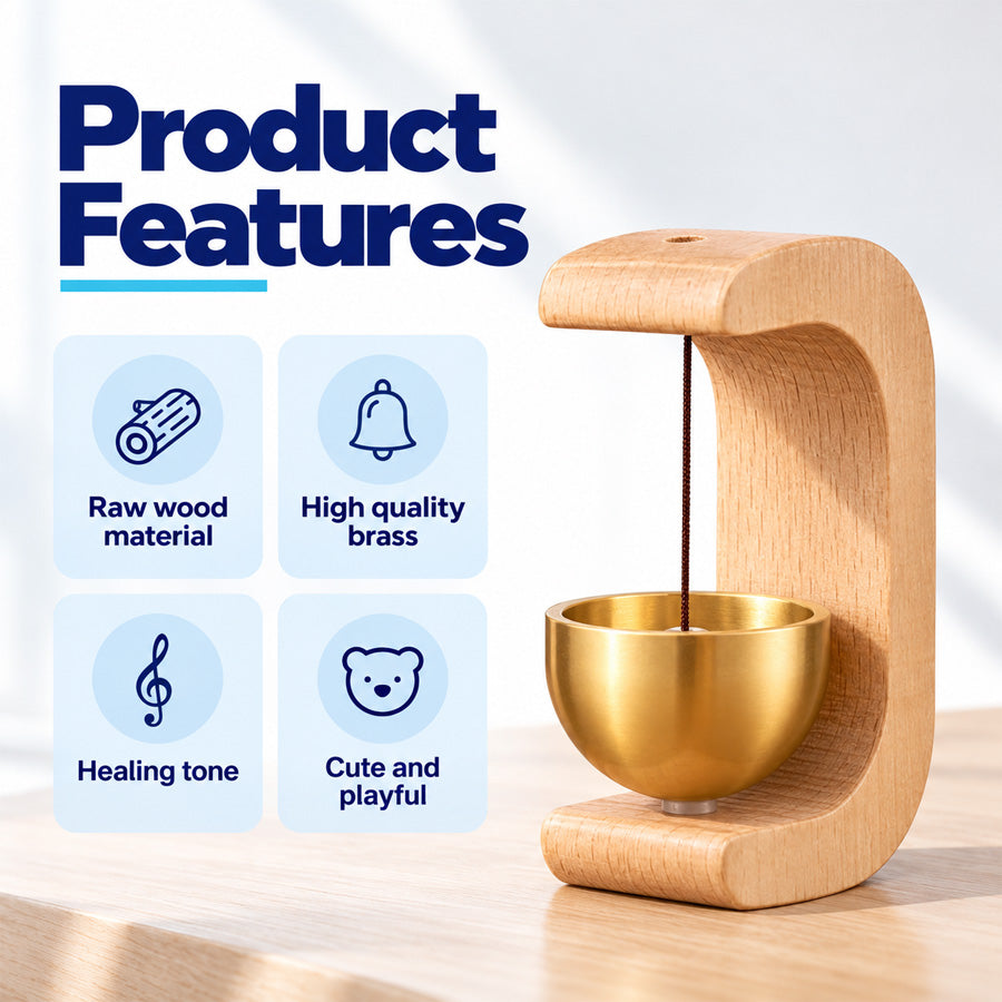 Goodinary® Wooden Door Chime