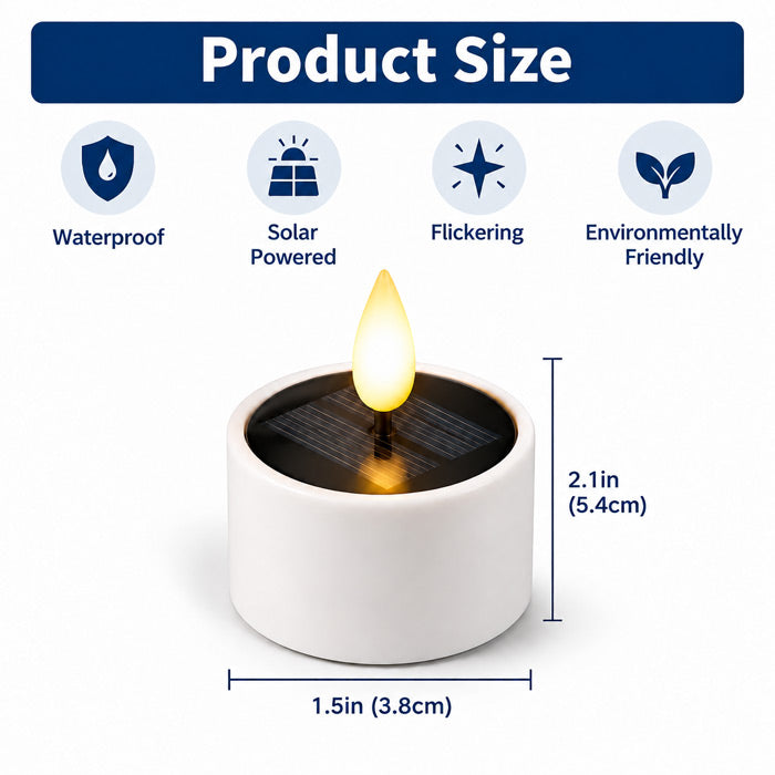 Goodinary® Solar LED Candles