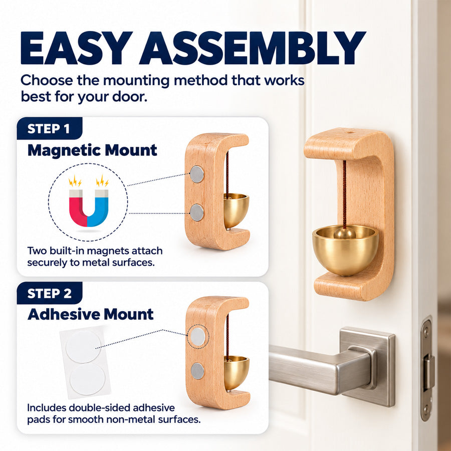 Goodinary® Wooden Door Chime