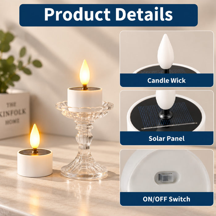 Goodinary® Solar LED Candles