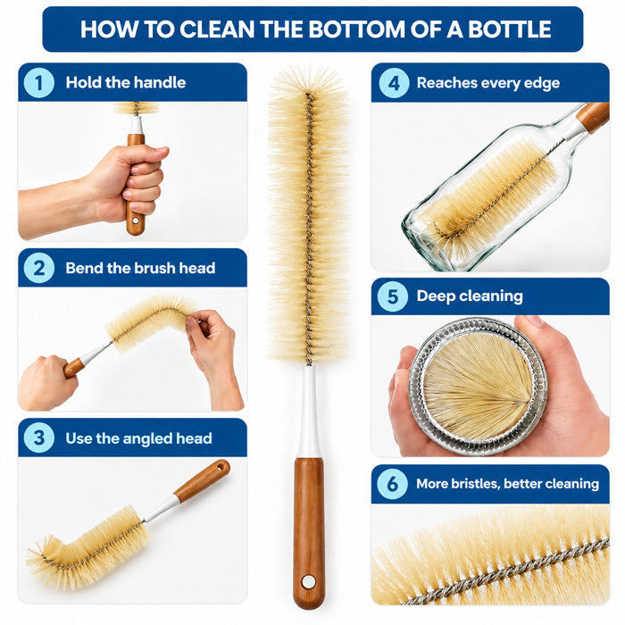 Goodinary® Bottle Cleaning Brush Set