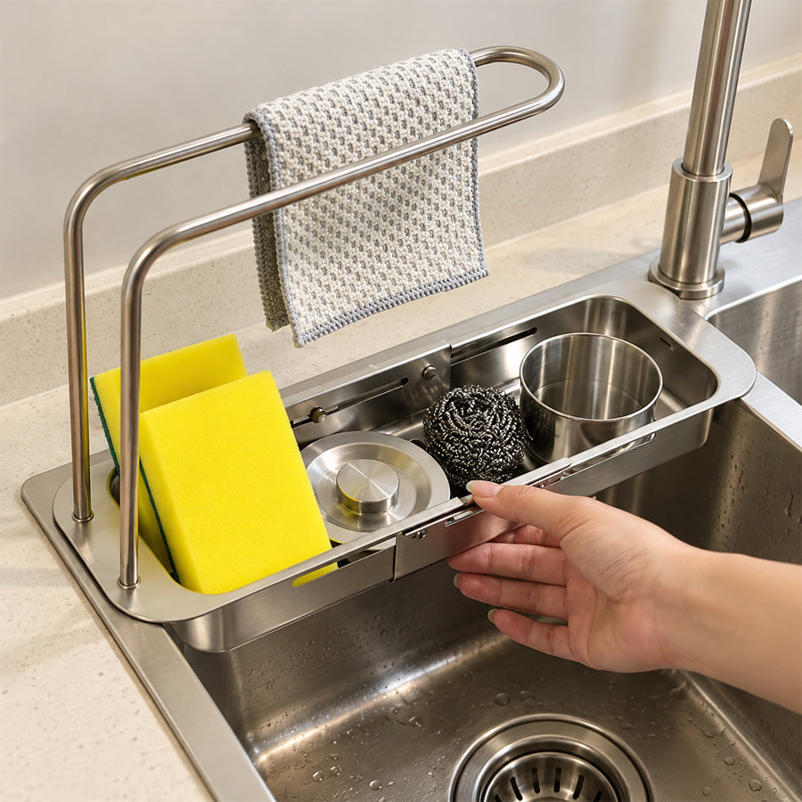 Goodinary® Telescopic Sink Rack