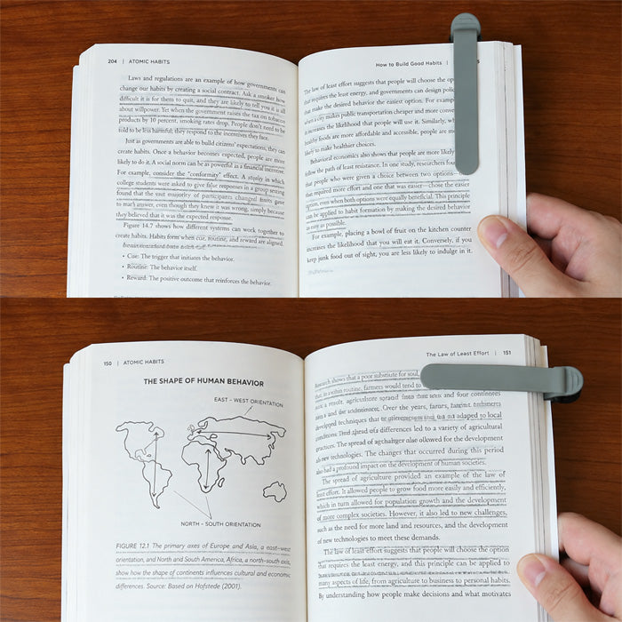 Goodinary® Silicone Reading Bookmark