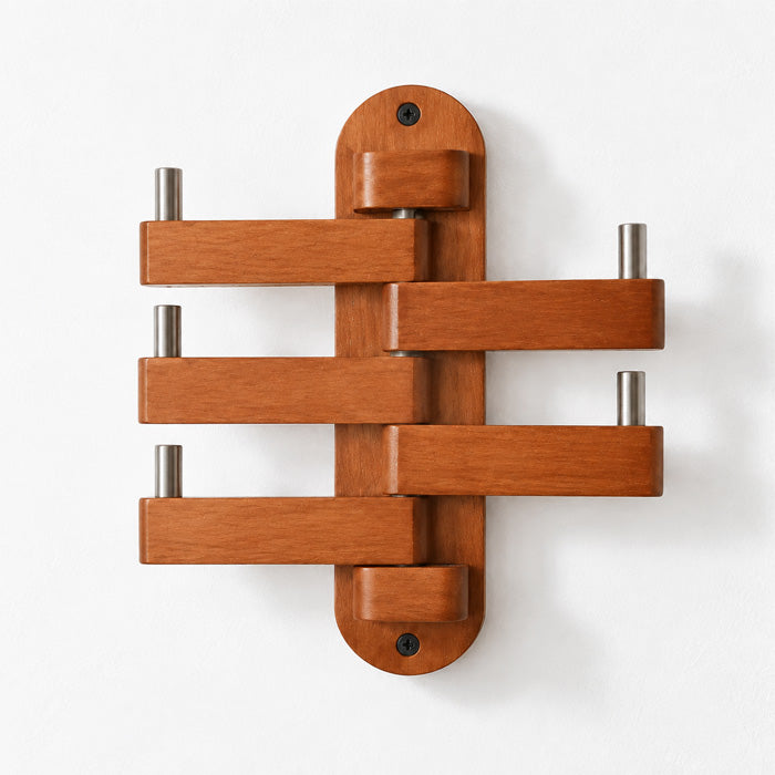 Goodinary® Rotating Wood Hook Rack