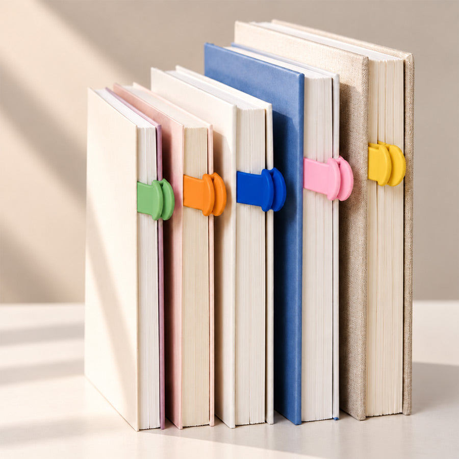 Goodinary® Silicone Reading Bookmark (3 Pcs)