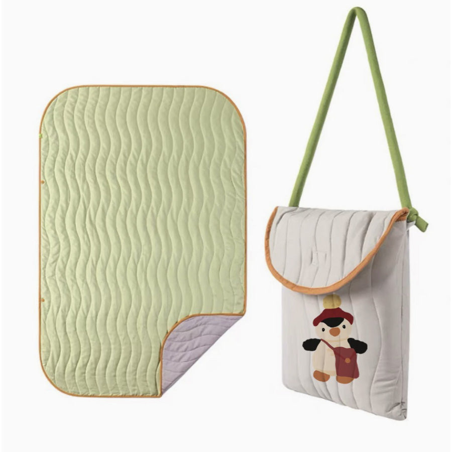 Goodinary® 2 in 1 Cartoon Pillow Blanket