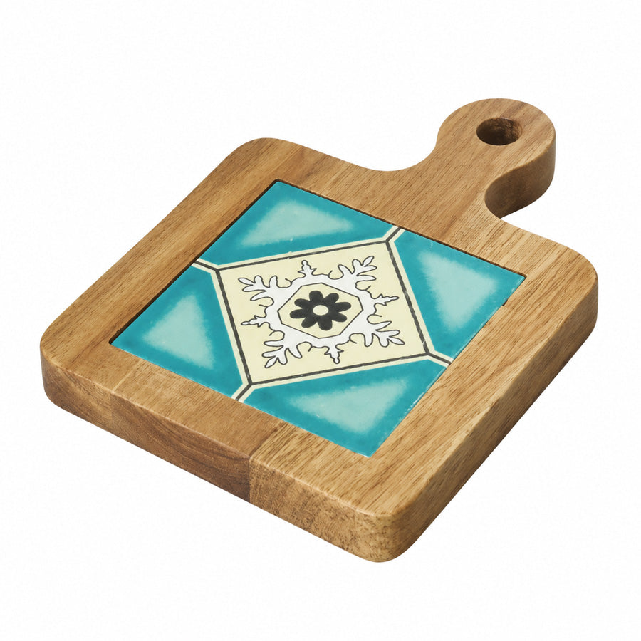 Goodinary® Natural Wood Tiles Pot Mat