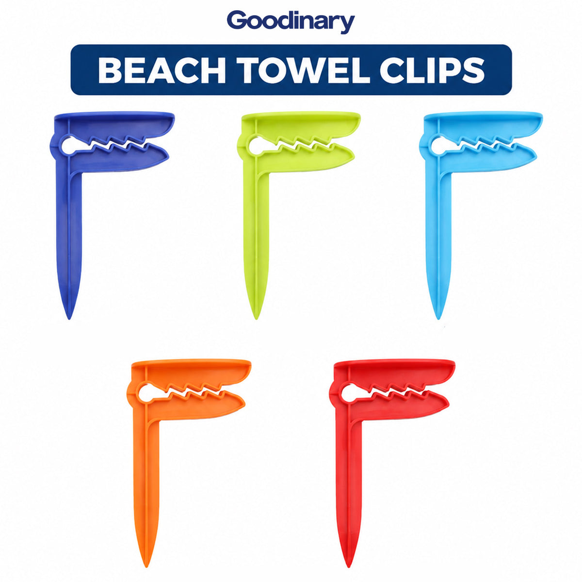 Goodinary® Beach Towel Clips