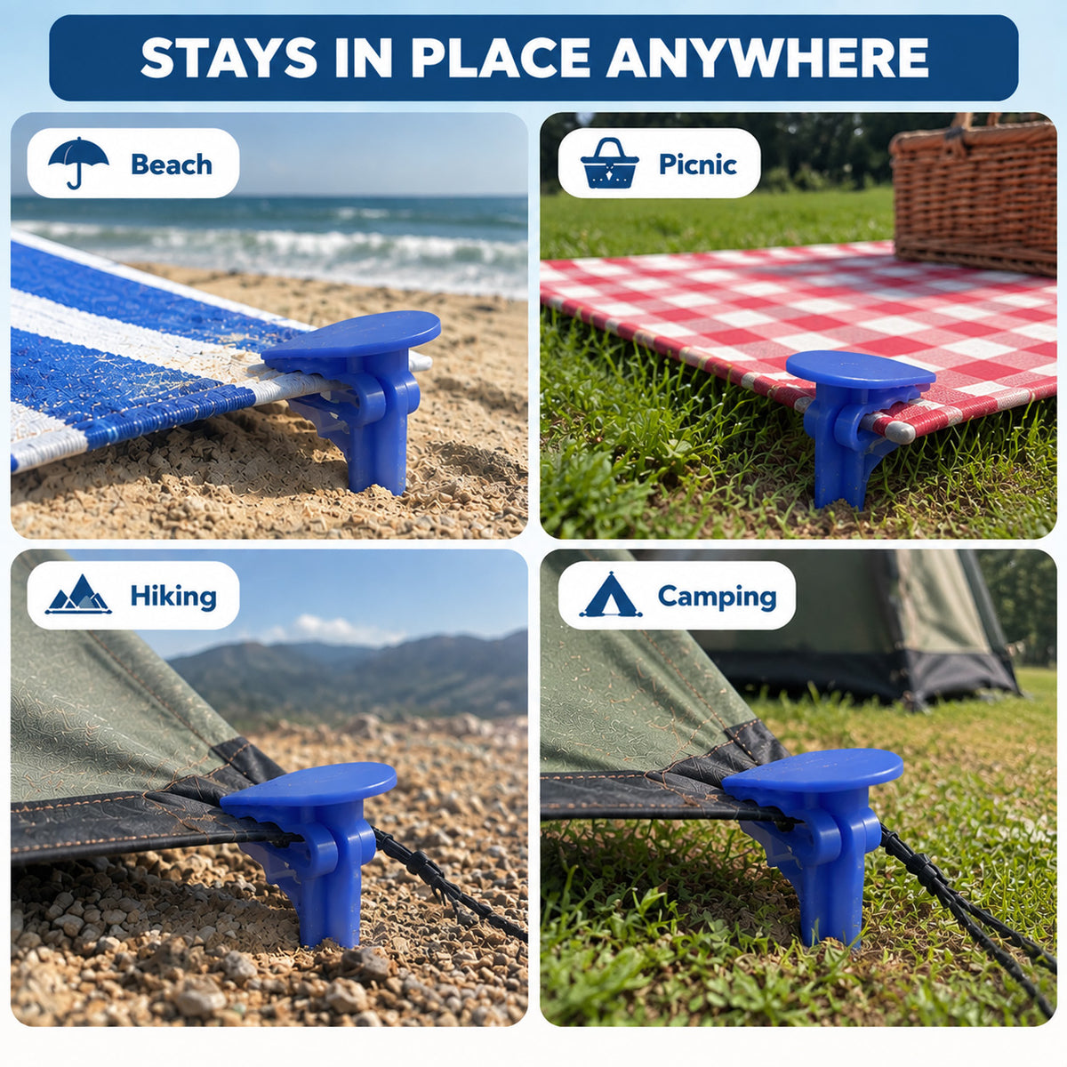 Goodinary® Beach Towel Clips