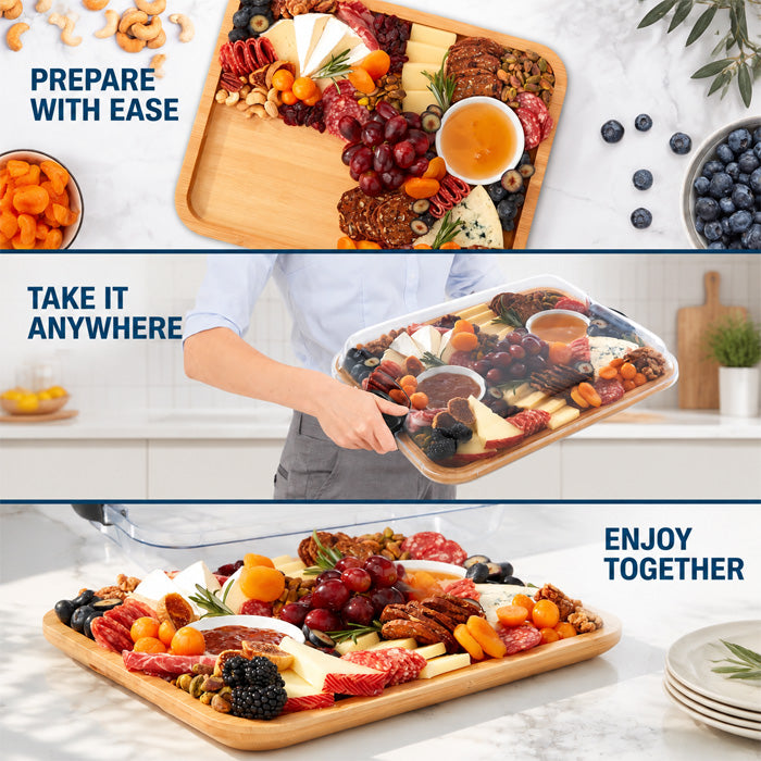 Goodinary® Bamboo Cheese Board