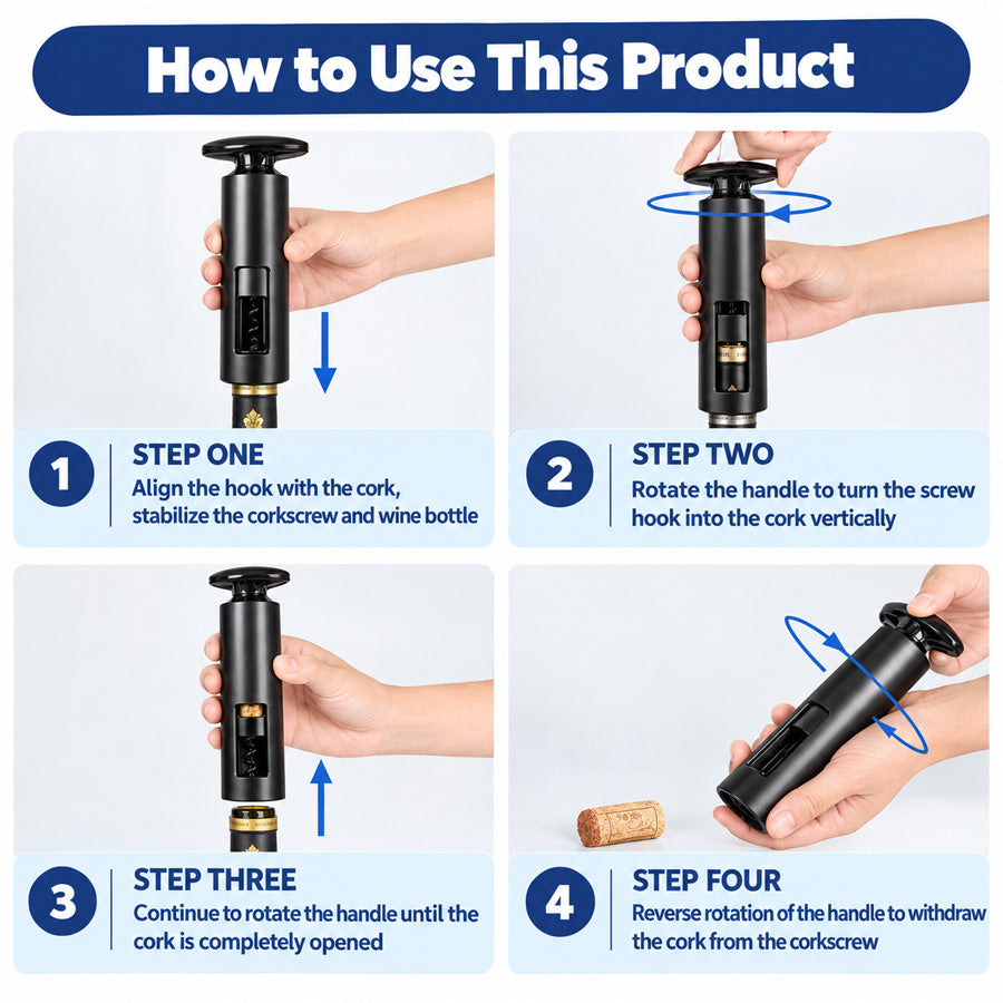 Goodinary® Twist Wine Opener