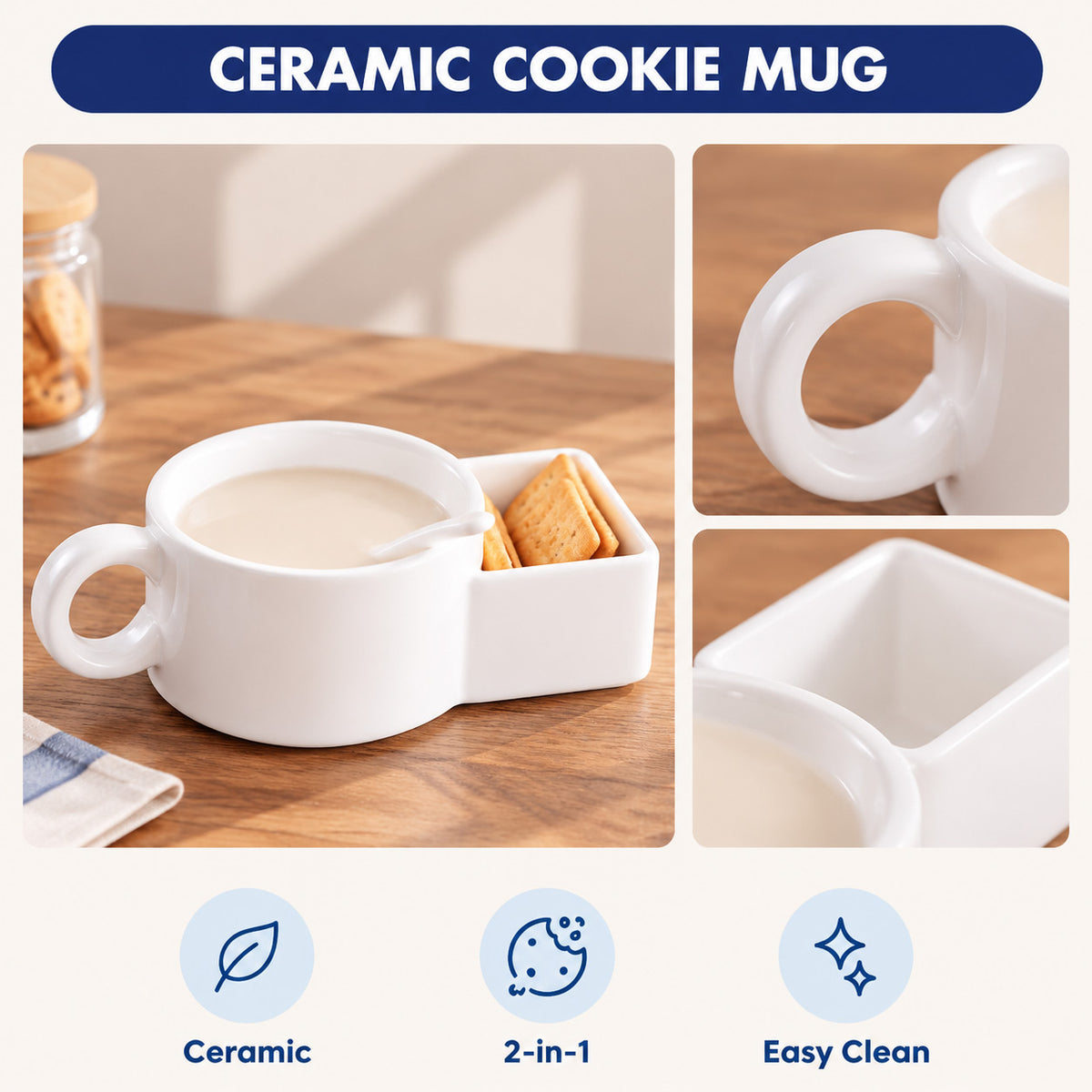 Goodinary® Ceramic Cookie Mug