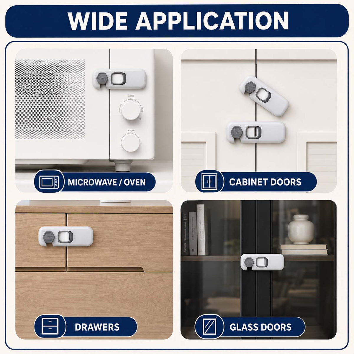 Goodinary® Child Proof Fridge Lock