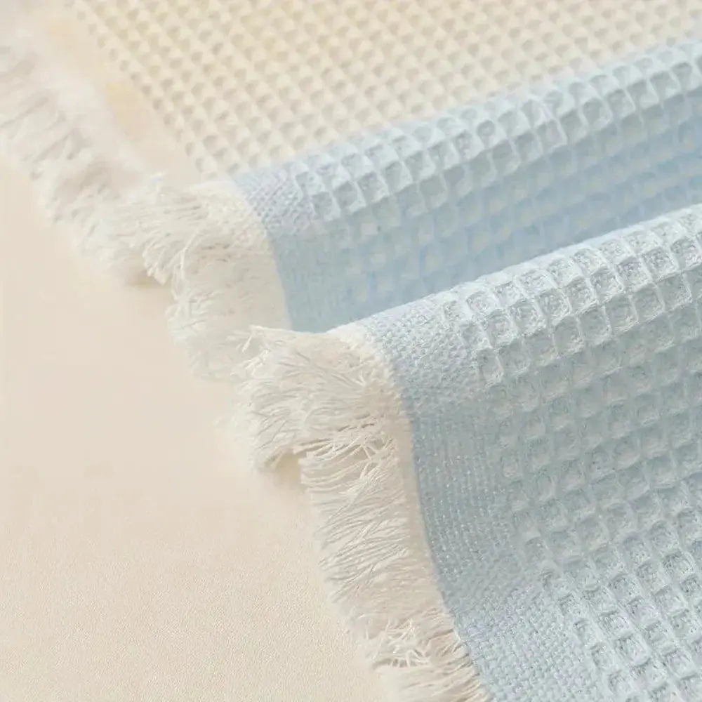 Goodinary® Rainbow Waffle Elastic Sofa Cover Sheet Goodinary
