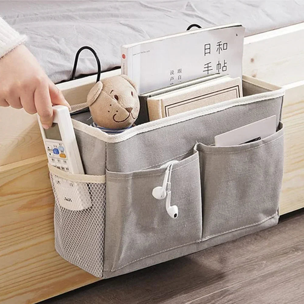 Goodinary® Cotton Linen Hanging Storage Bag