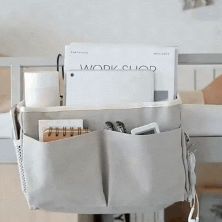 Goodinary® Cotton Linen Hanging Storage Bag