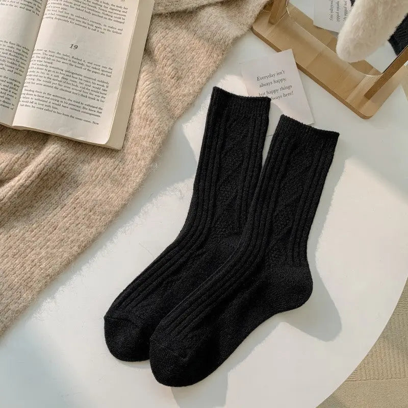 Goodinary® Thermal Wool Lounge Socks Thick Knit Set Goodinary