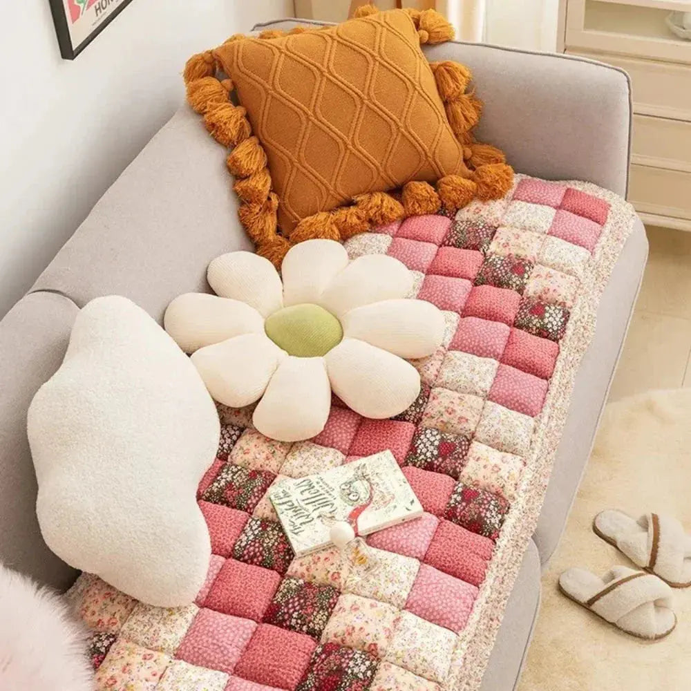 Goodinary® Floral Soft Washable Pet Sofa Mat Goodinary