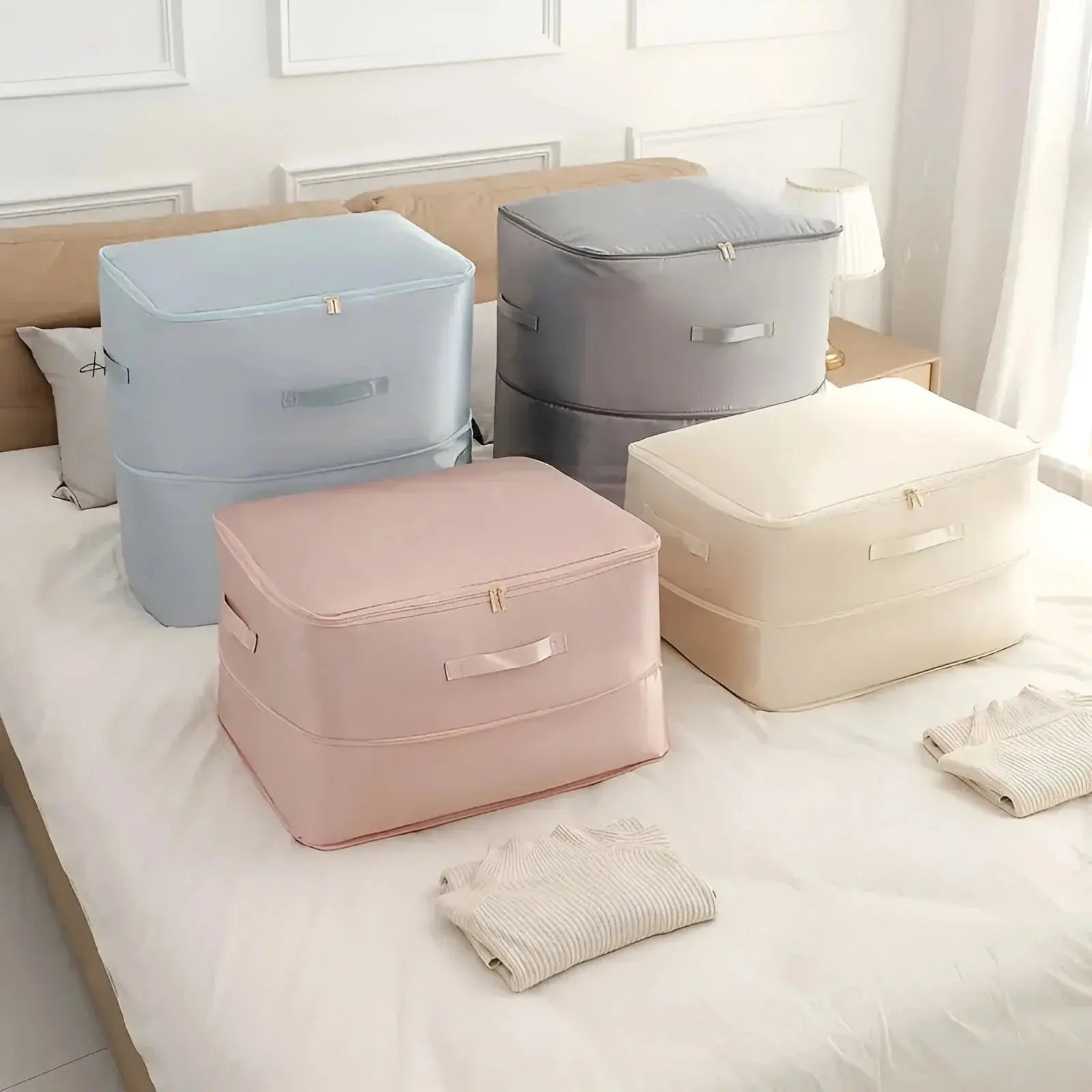 Goodinary® Zipper Vacuum-Free Space Saving Storage Bag Goodinary