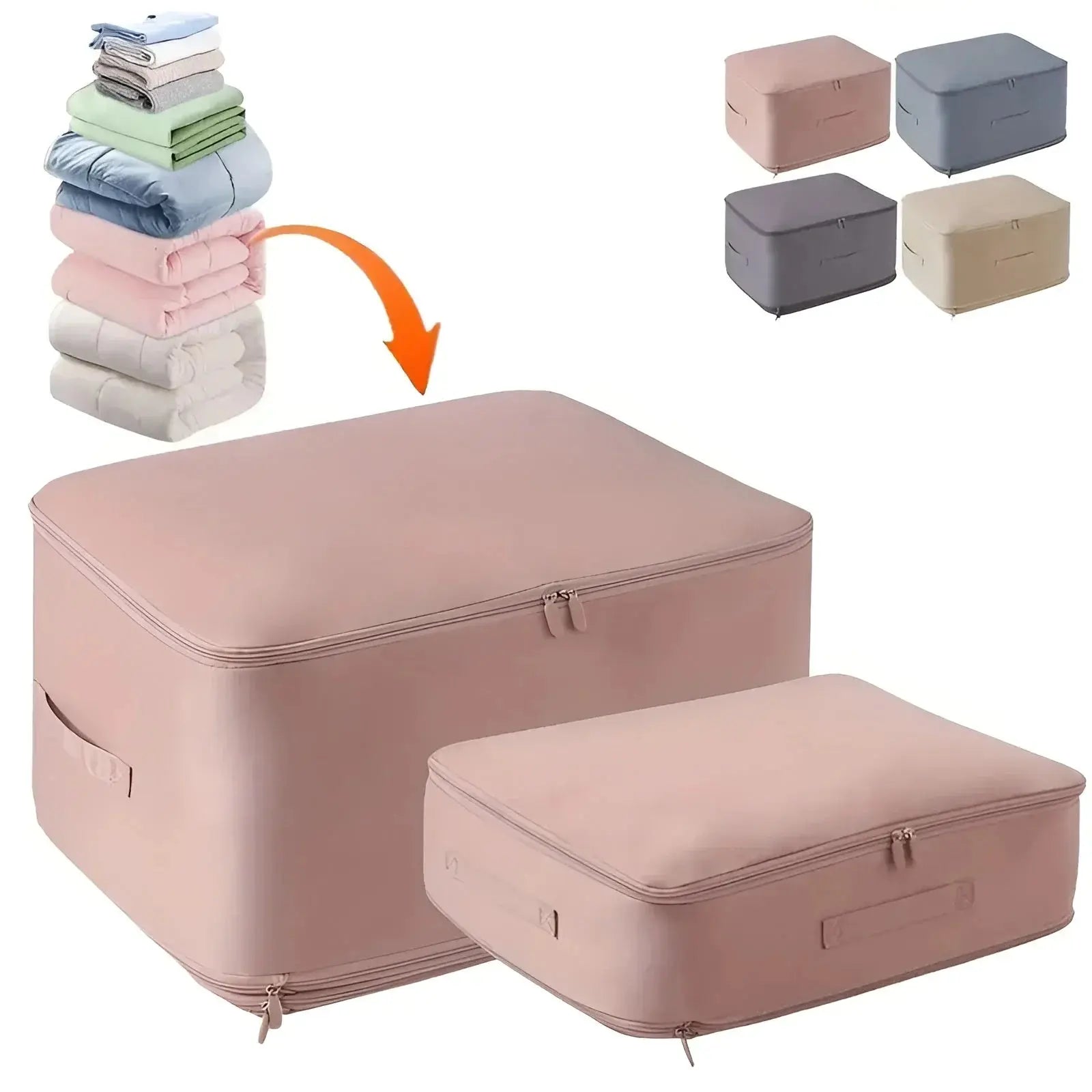 Goodinary® Zipper Vacuum-Free Space Saving Storage Bag Goodinary
