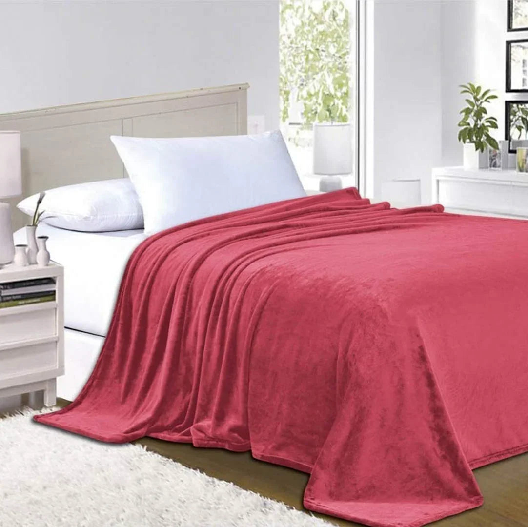 Goodinary® Coral Fleece Soft Flannel Blanket