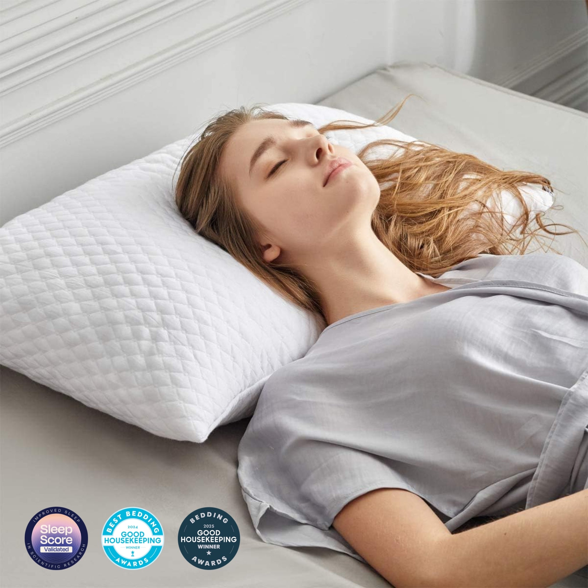 Goodinary® Shredded Memory Foam Pillow