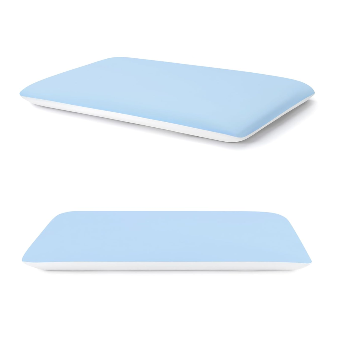 Goodinary® Hyper Slim Pillow with Thin Flat Design