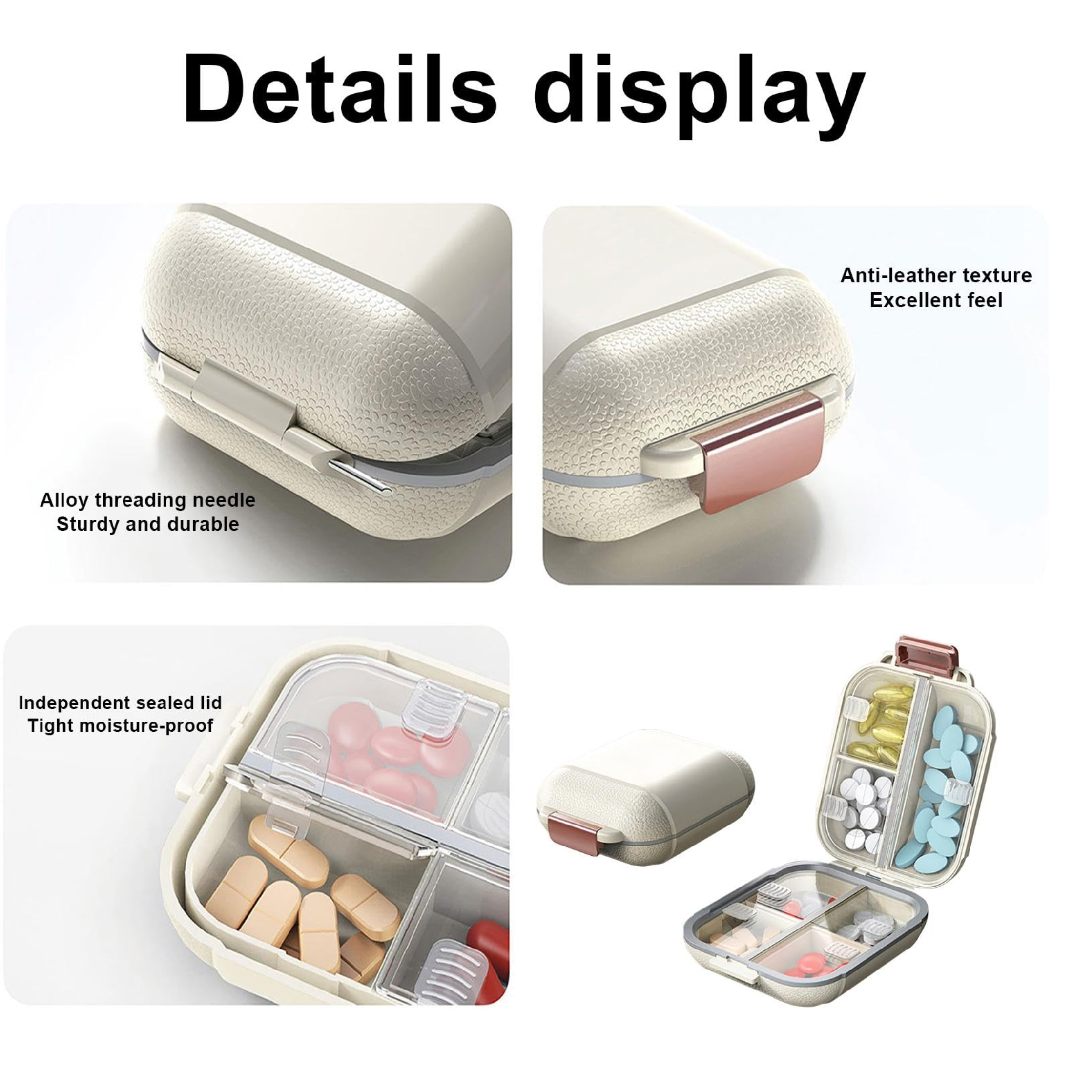 Goodinary® 7-Grid Pill Case