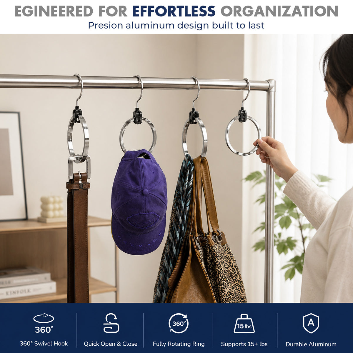 Goodinary® Circular Closet Organizer Hanger