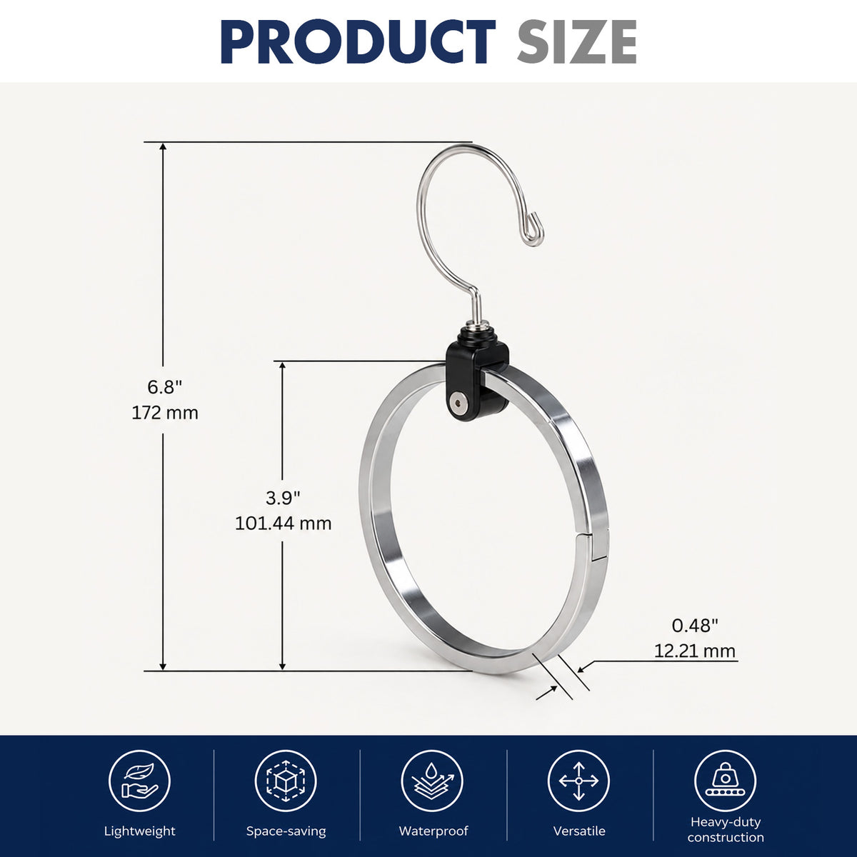 Goodinary® Circular Closet Organizer Hanger